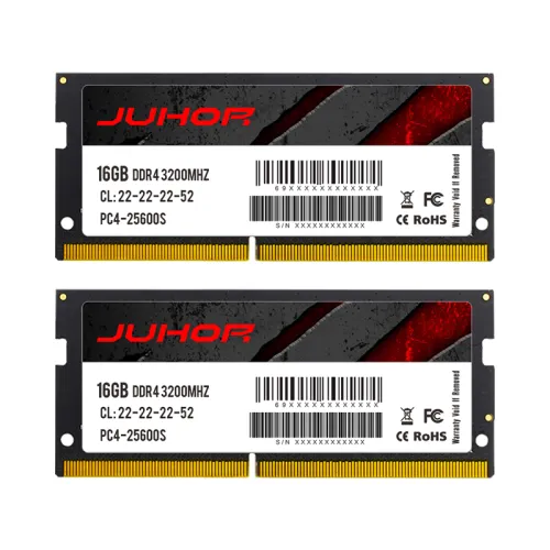 [JUNB-DDR4-16G-3200] Mémoire SODIMM DDR4 16G 3200 Juhor