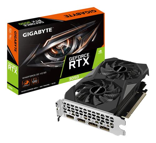 [GVN3050WF2OCV26GD] Carte graphique GIGABYTE RTX 3050 WINDFORCE OC V2 6Go GDDR6