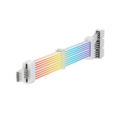 [9505-0700R0007] Cable extension alim GAMEMAX 12VHPWR-3x8 GPU Cable-Blanc ARGB