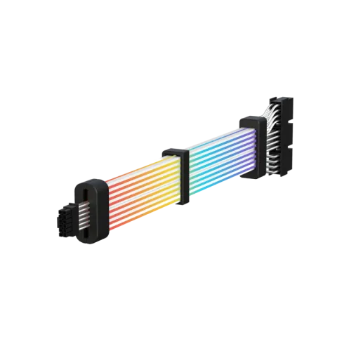 [9505-0700R0006] Cable extension alim GAMEMAX 12VHPWR-3x8 GPU Cable-BK noir ARGB