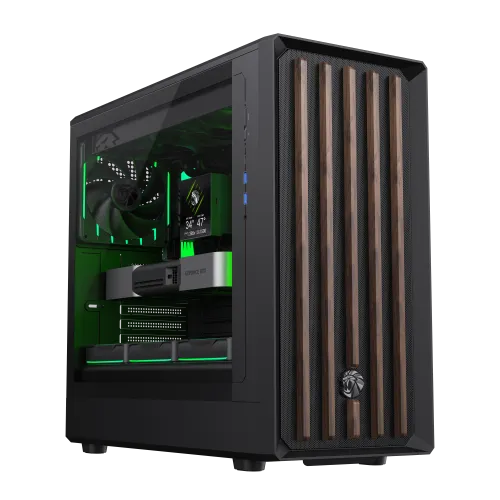 Boîtier Moyen Tour GAMEMAX CLAW 460 WB ATX USB-C Noir