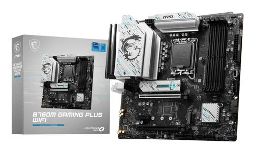 [CMMSIB760MGAMINGPLUS] Carte mère MSI B760M GAMING PLUS WIFI DDR5 LGA 1700 HDMI