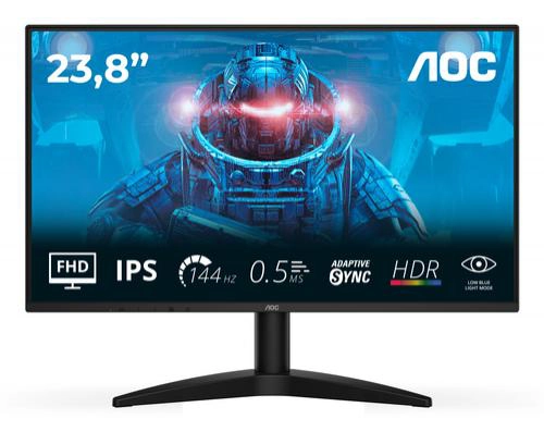 [MONAOC24B36X] Écran 23.8 AOC 24B36X IPS Full HD HDMI 0,5 ms 144 Hz