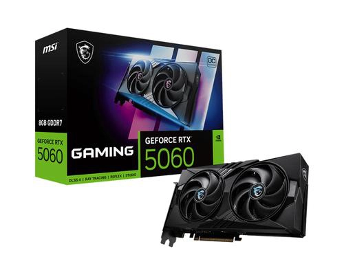 [MSIGEFORCERTX50608GG] Carte graphique MSI GeForce RTX 5060 8G GAMING OC GDDR7
