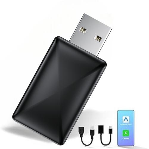 [GNCARLINKER] Good Nook, Adaptateur 2 en 1 Carplay & Android Auto sans Fil