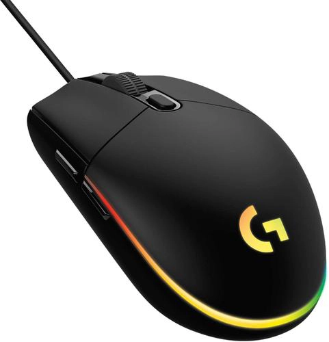 [SOULOGG203LIGHTSYNC] Souris gaming Logitech G203 lightsync, USB Type-A, 8000 DPI, 1 ms, Noir