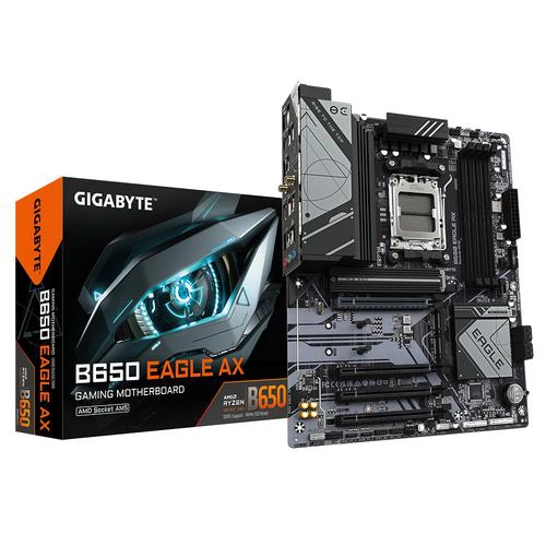 [CMGIGABYTEB650EAGLEA] Carte mère Gigabyte B650 EAGLE AX Emplacement AM5 HDMI DDR5