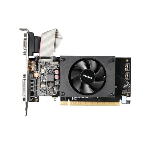 [GVN710D32GL] Carte graphique GIGABYTE GeForce GT710 2Go GDDR3 GV-N710D3-2GL