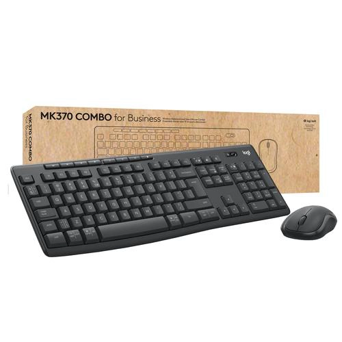 [LOGITECHMK370COMBOFO] Clavier Logitech MK370 Combo Bluetooth membrane Graphite