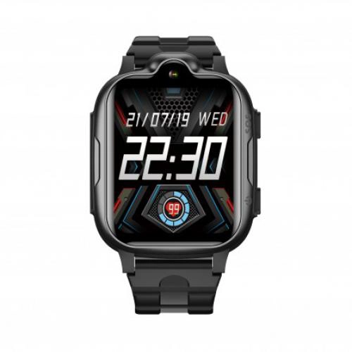 [ITEM5216646243861642] Montre connectée DCU enfants avec appels vidéo 4G et GPS noir 34159030