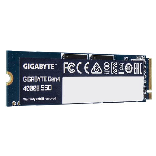 Disque SSD GIGABYTE Gen4 4000E, 500 Go, M.2 NVMe, 3600 Mo/s