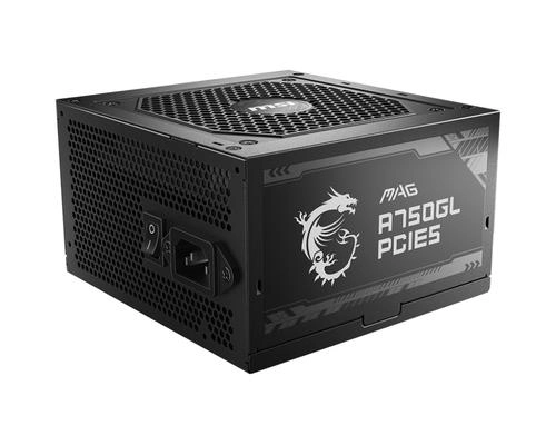 Alimentation MSI MAG A750GL 750W 80+Gold ATX Modulaire