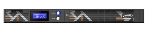 [66089] Onduleur Infosec E3 Live 750 RM, Double-conversion (en ligne), 0,75 kVA,