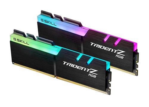 [F43200C16D16GTZR] Mémoire DIMM DDR4 (2x8) 16Go 3200 G.SKILL Trident Z RGB F4-3200C16D-16GTZR