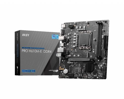 Carte mère MSI PRO H610M-E DDR4 LGA 1700 VGA HDMI
