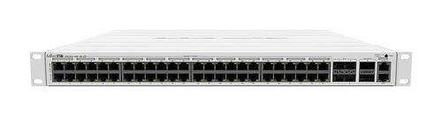 [MIKCRS35448P4S2QRM] MikroTik Switch 48p POE 750W CRS354-48P-4S+2Q+RM 4p SFP+ 2p QSFP+ CloudRouter