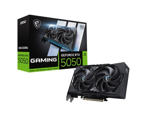 [MSIGEFORCERTX50508GG] Carte graphique MSI GeForce RTX 5050 8G GAMING OC GDDR6 128bit