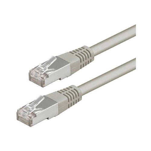 [KMCAT6FTPCCA1M] Câble KOSMOS RJ45 CAT6 FTP 26AWG PVC 1M Gris (Blindé)
