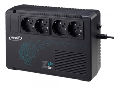 [66084] Onduleur INFOSEC Zen Live 1000 4 prises line interactive