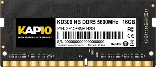[KD300NB16G5600] Mémoire SODIMM 16Go DDR5 KAP10 PC5600