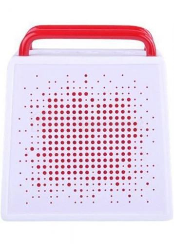 [ENCANTECSP0WHITE] Enceinte Antec Bluetooth carrée avec microphone intégré - white