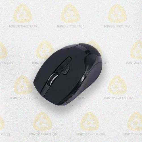 [SOUUPTECSANSFIL] Souris UPTEC sans fil noire 5 boutons +1 molette - USB - 1600dpi
