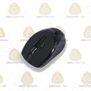 Souris UPTEC sans fil noire 5 boutons +1 molette - USB - 1600dpi