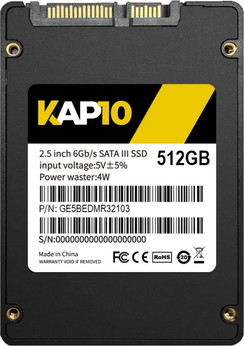 [KD500512G] Disque SSD KAP10 512Go 2,5'' SATA3