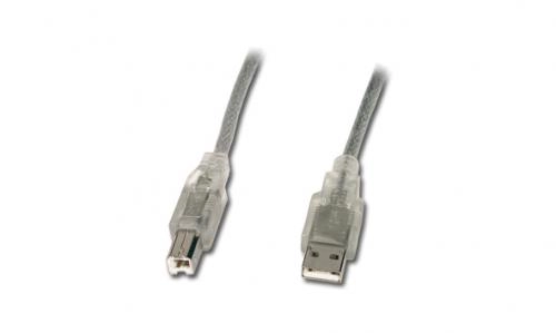 [09140005] Connectique imprimante USB2 male/male A-B 3m