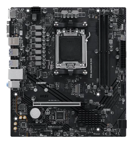 [CMMSIPROA620AMBEVOEM] Carte mère MSI PRO A620AM-B EVO Emplacement AM5 VGA HDMI USB-C Header