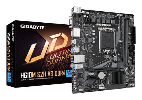[CMGIGABYTEH610MS2HV3] Carte mère GIGABYTE H610M S2H V3 DDR4 LGA 1700 VGA HDMI 2xDP