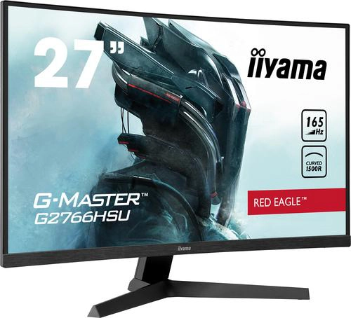 [MON27IIYAMAG2766HSUB] Écran 27 iiyama Incurvé G2766HSU-B1 VA Full HD HP4W HDMI 1 ms 165 Hz
